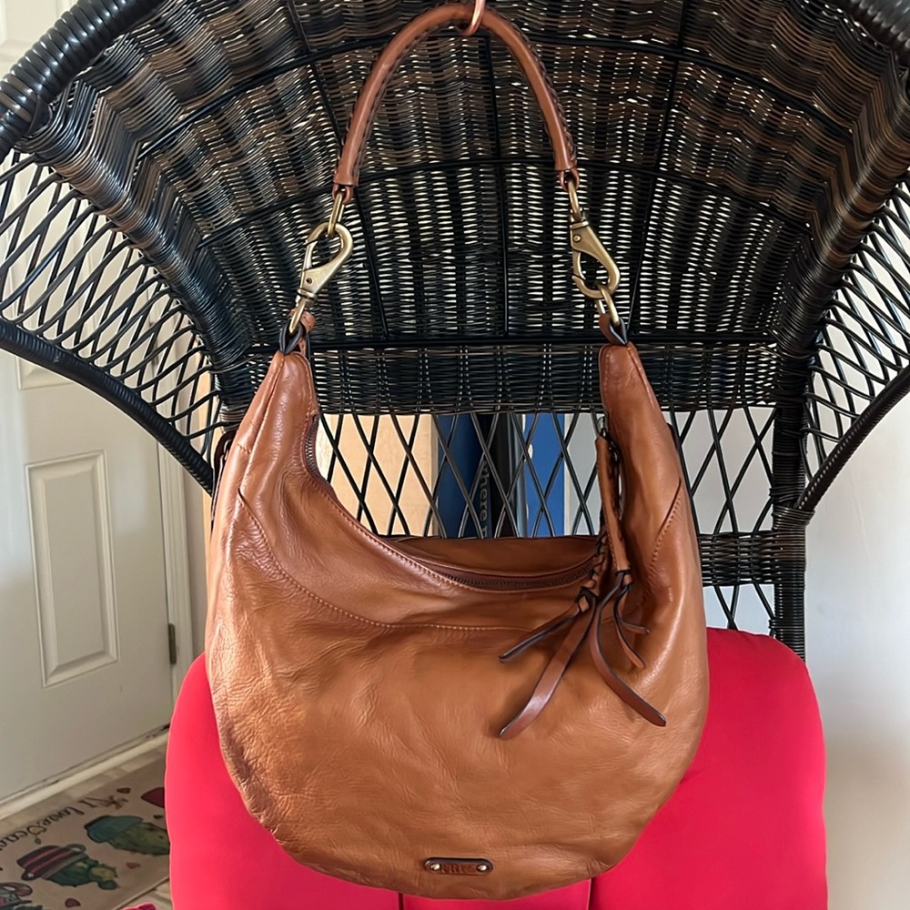 FRYE JENNY HOBO BAG WHISKEY NWT